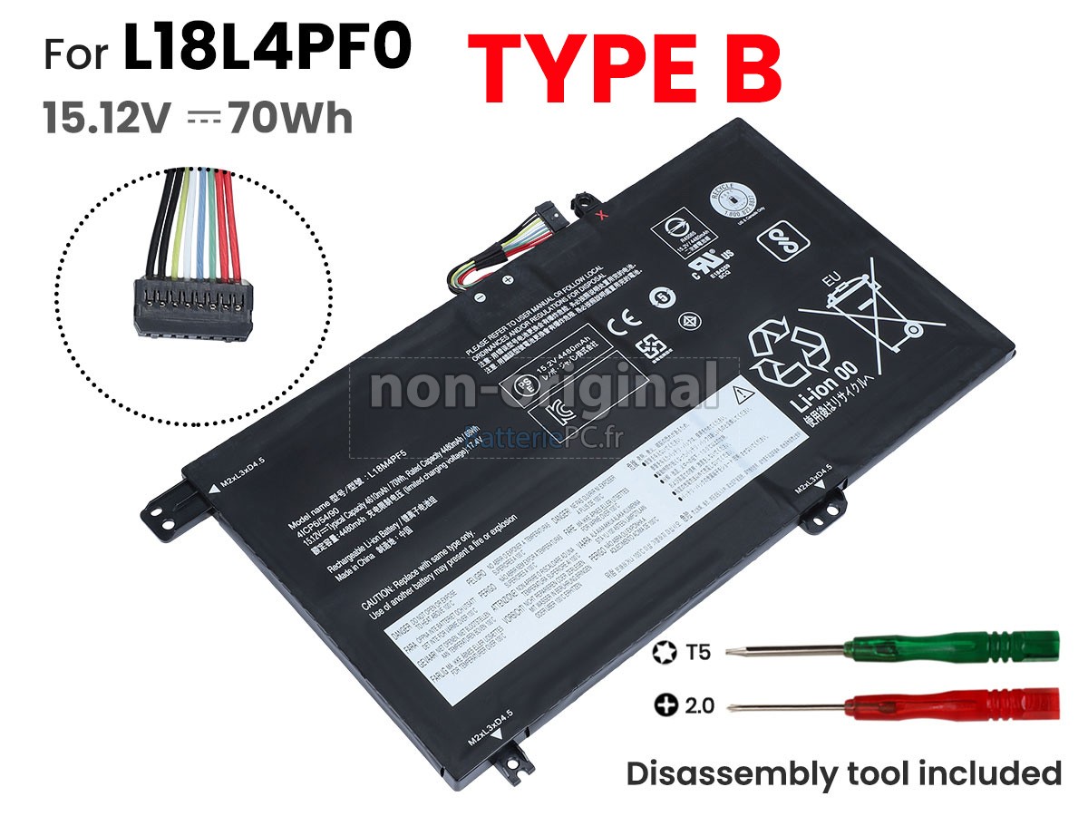 batterie pour Lenovo 81SW0016MX