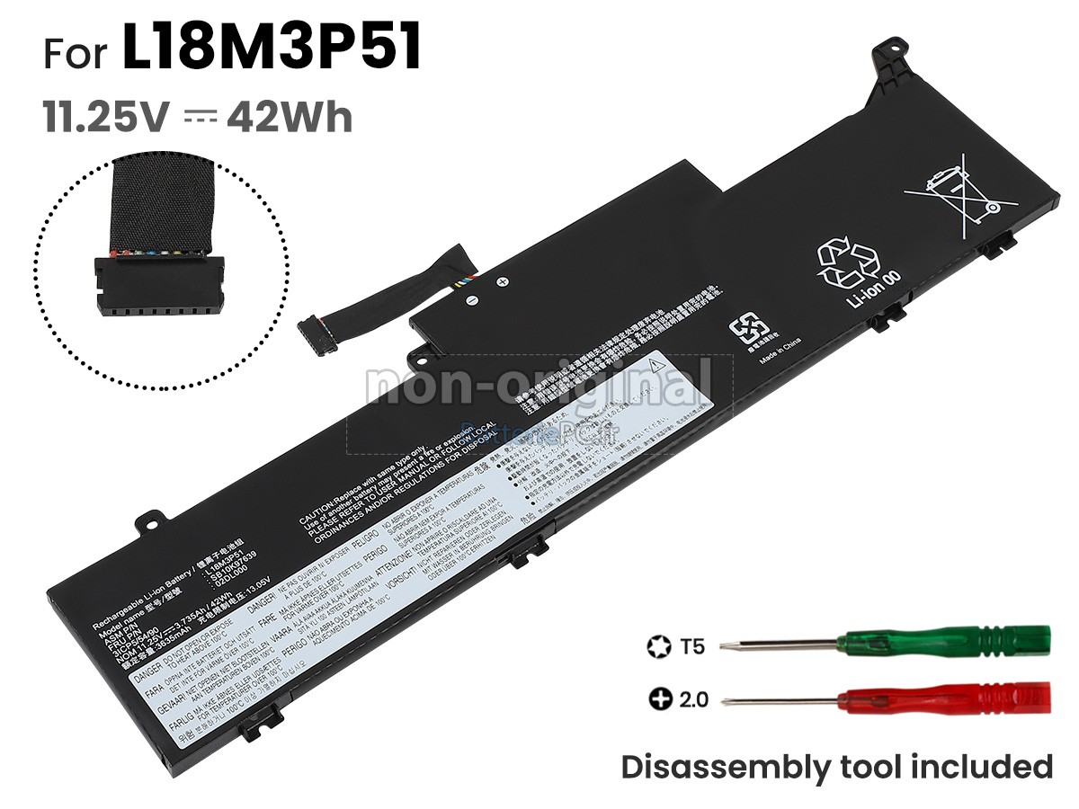 batterie pour Lenovo L18C3P51