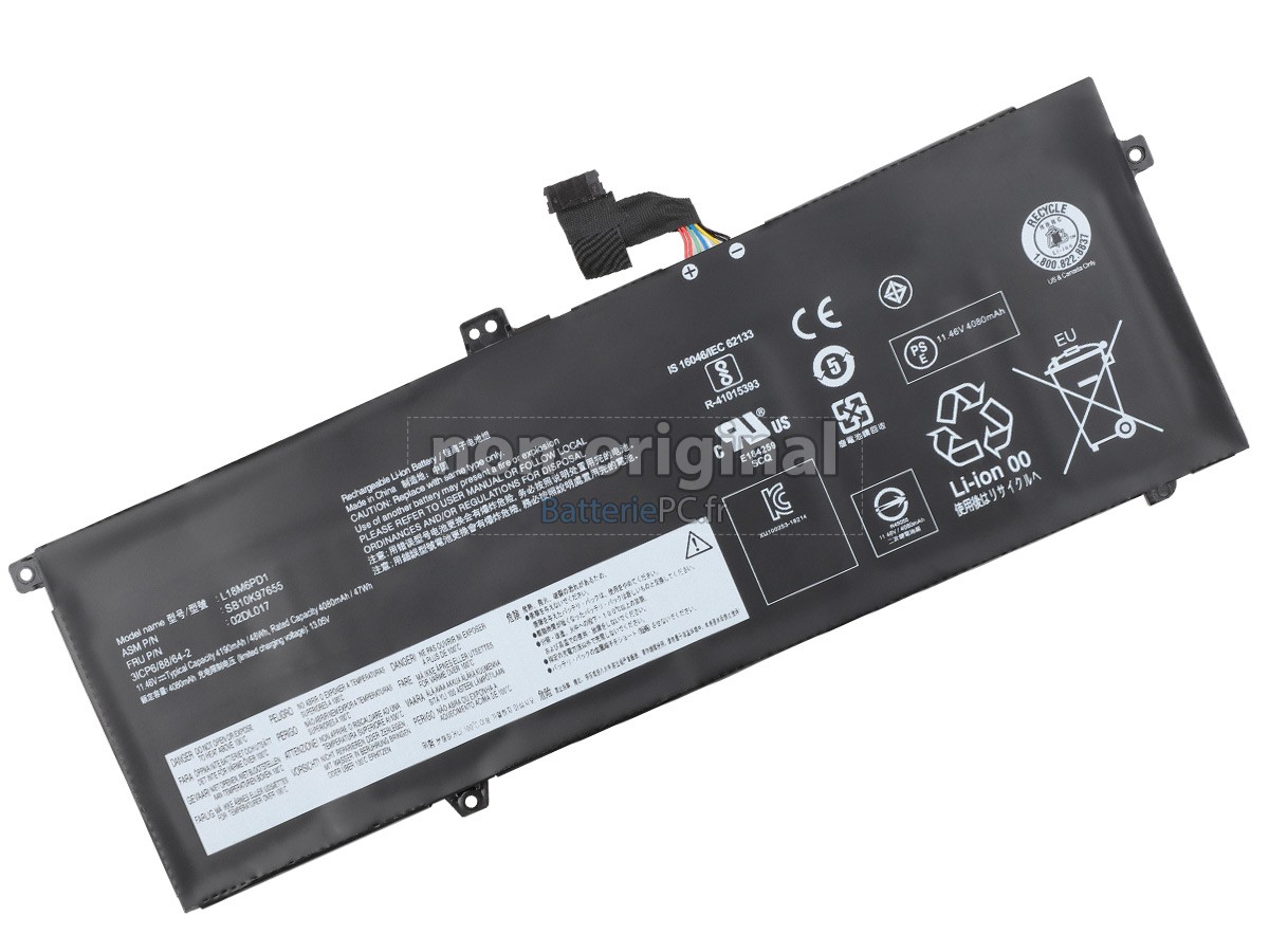 batterie pour Lenovo SB10K97657
