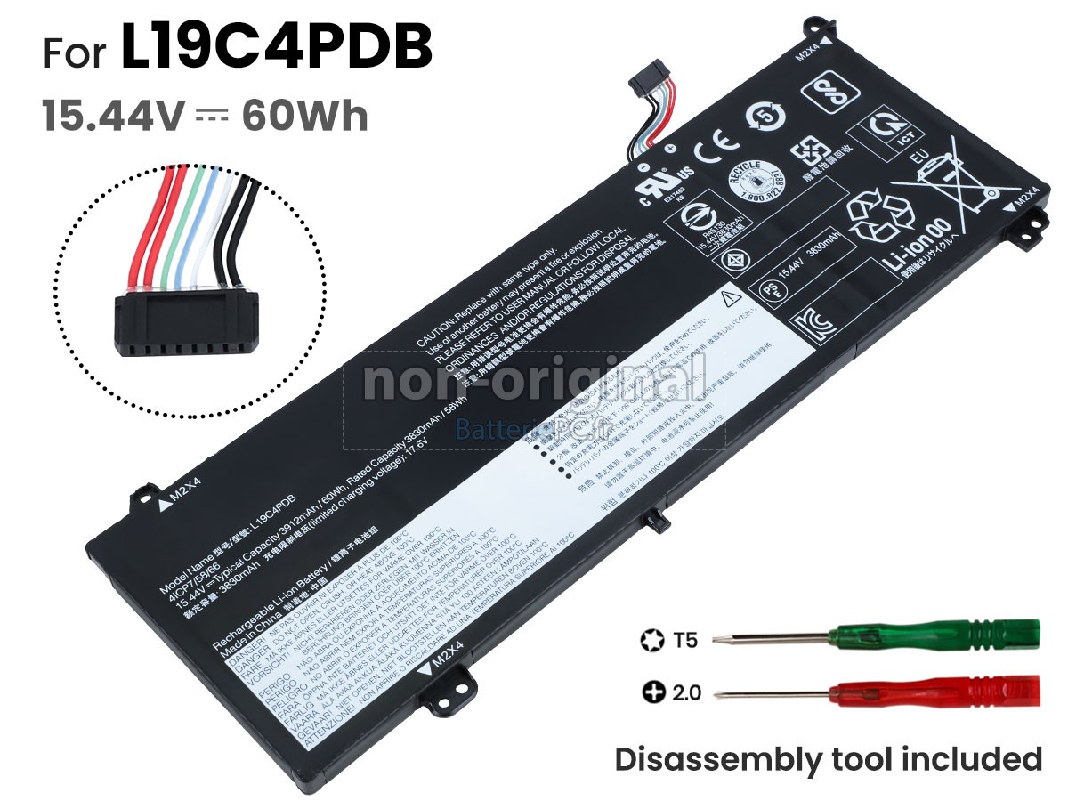 batterie pour Lenovo THINKBOOK 14S YOGA ITL-20WE0082MZ