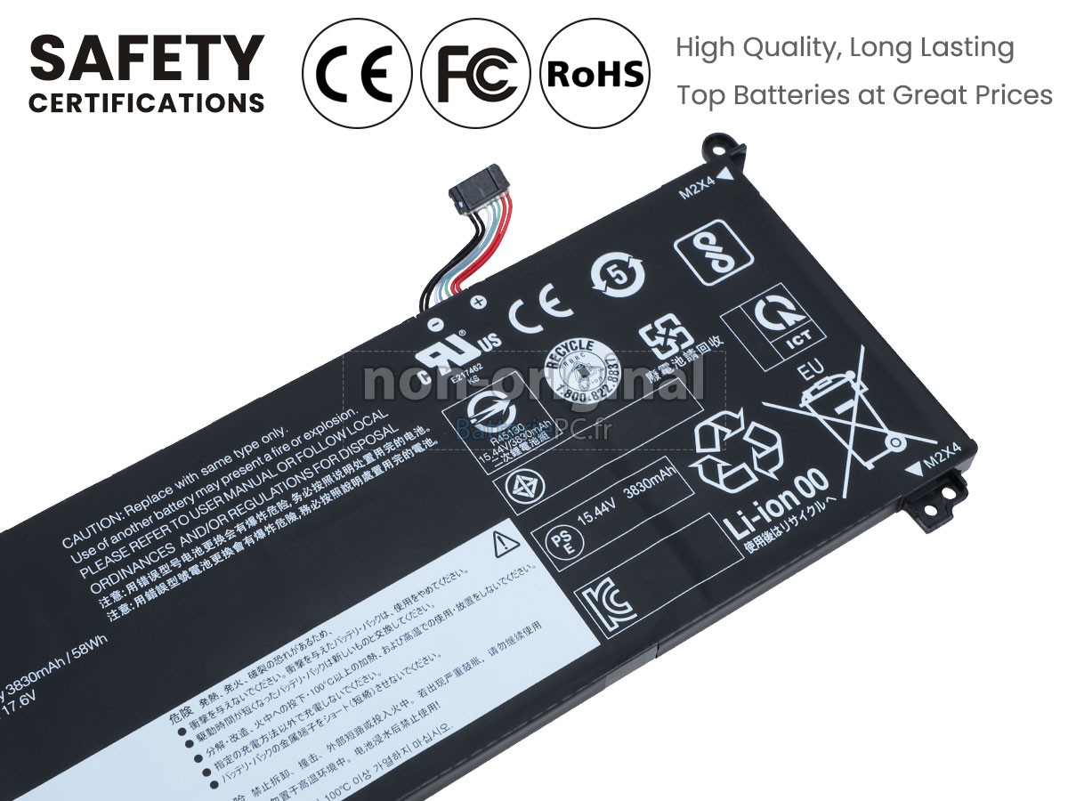 batterie pour Lenovo THINKBOOK 14S YOGA ITL-20WE0082MZ