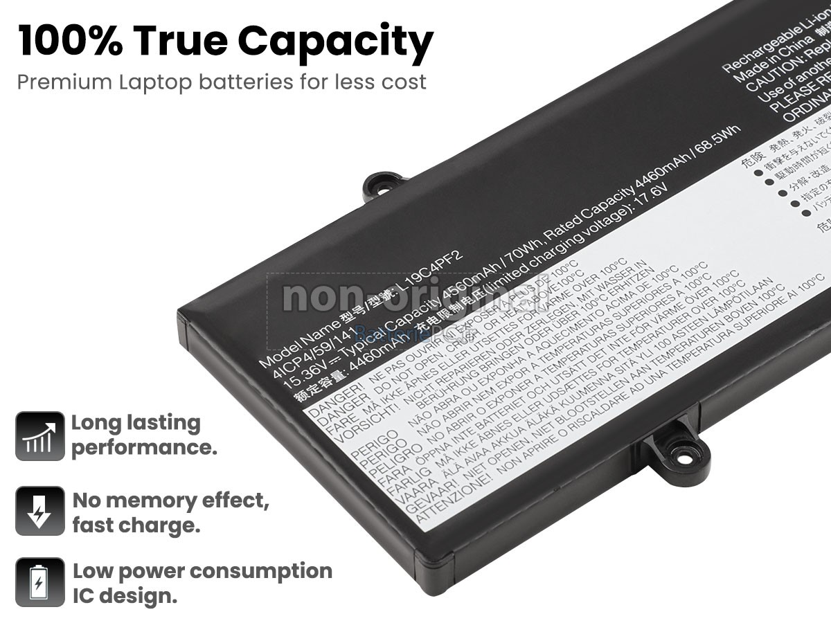 batterie pour Lenovo YOGA SLIM 7-15IMH05-82AB0024PG