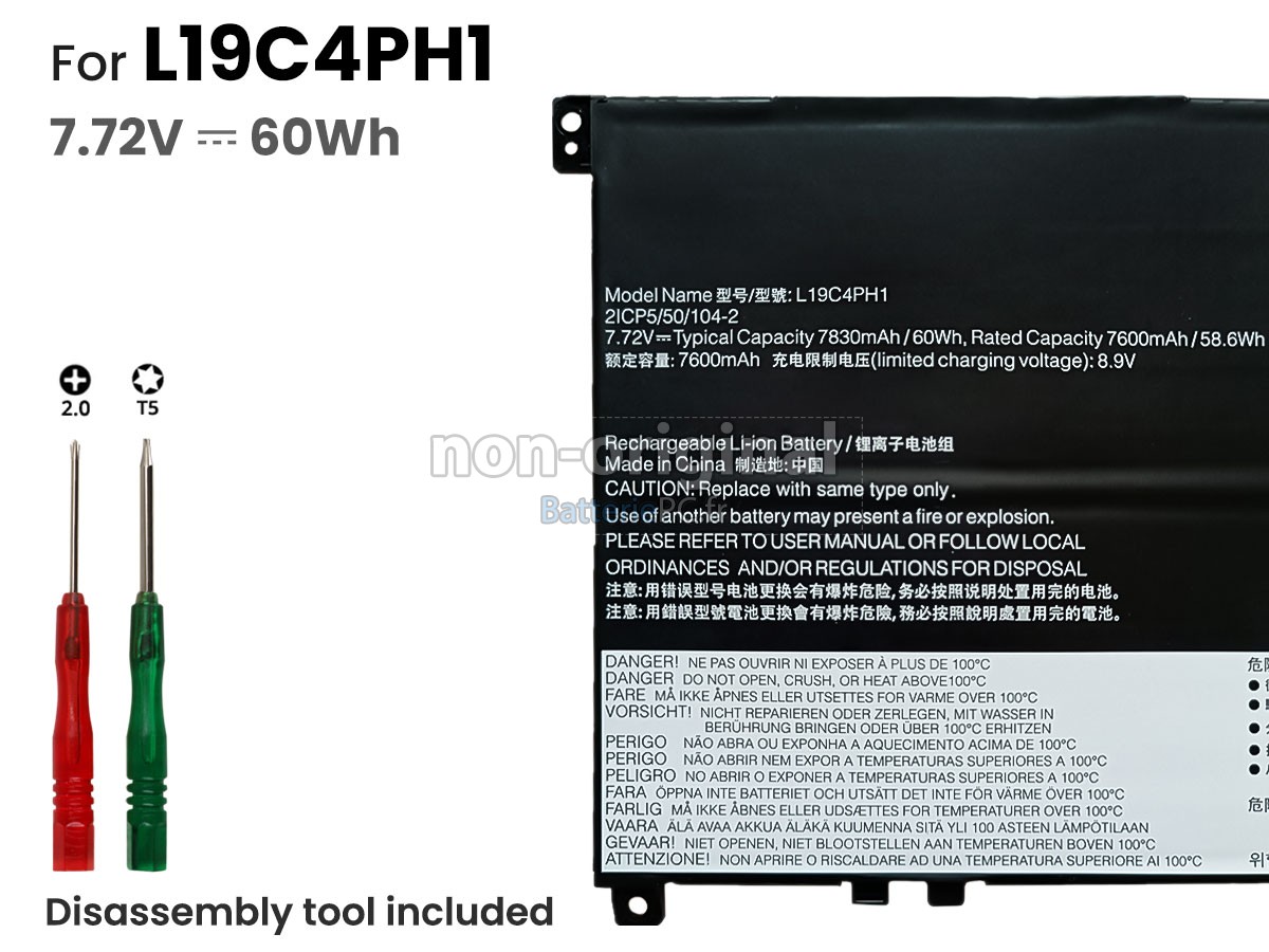 batterie pour Lenovo L19C4PH1