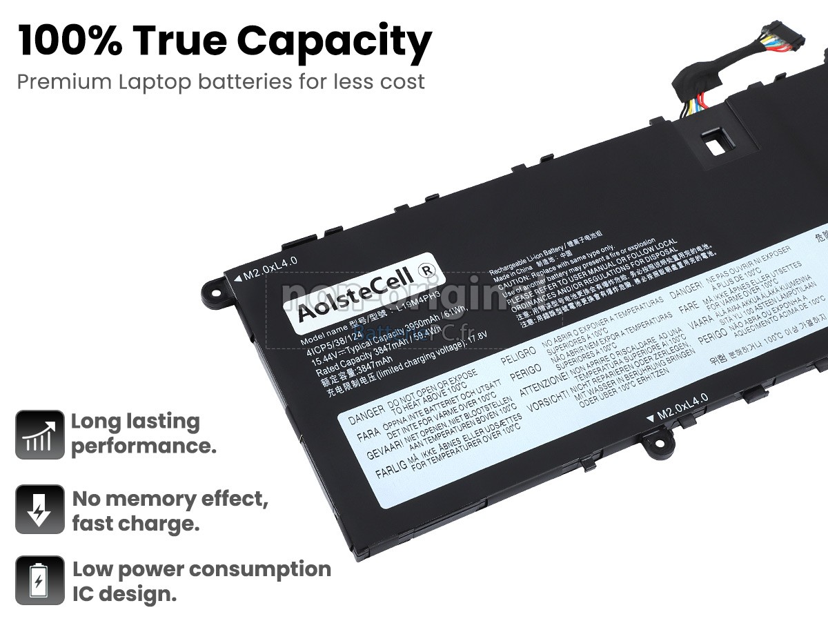 batterie pour Lenovo YOGA SLIM 7 PRO 14IHU5-82NC00BNKR