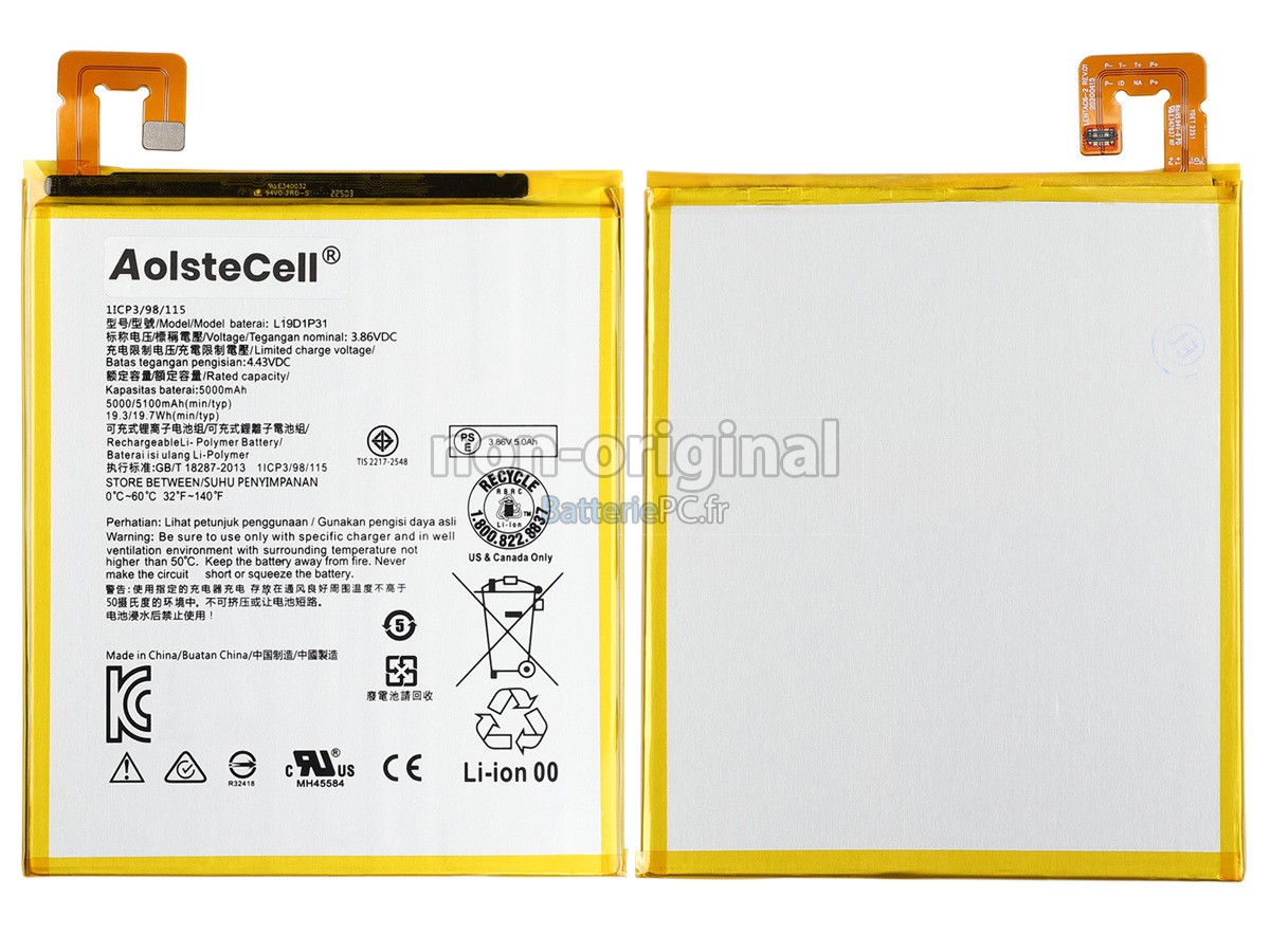 batterie pour Lenovo TB-8505I