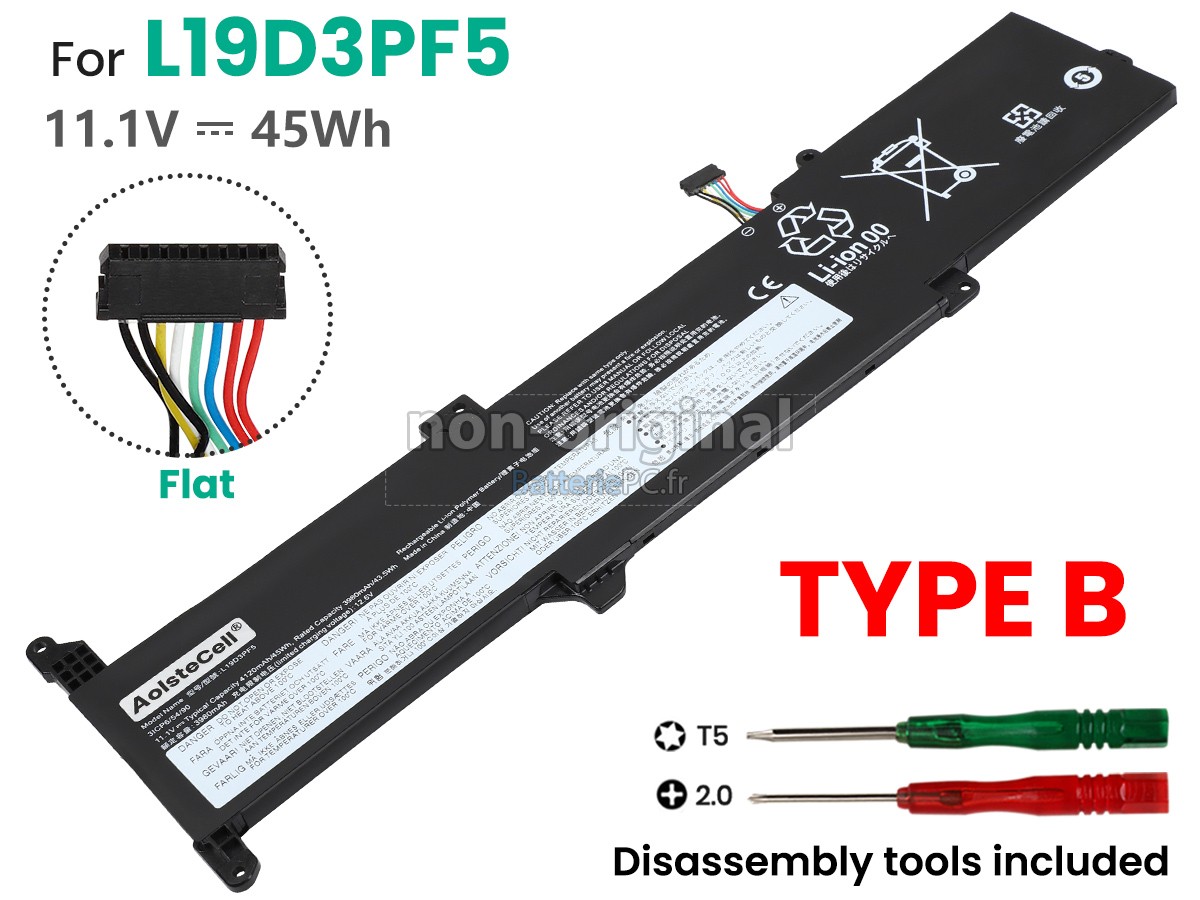 batterie pour Lenovo L19D3PF5