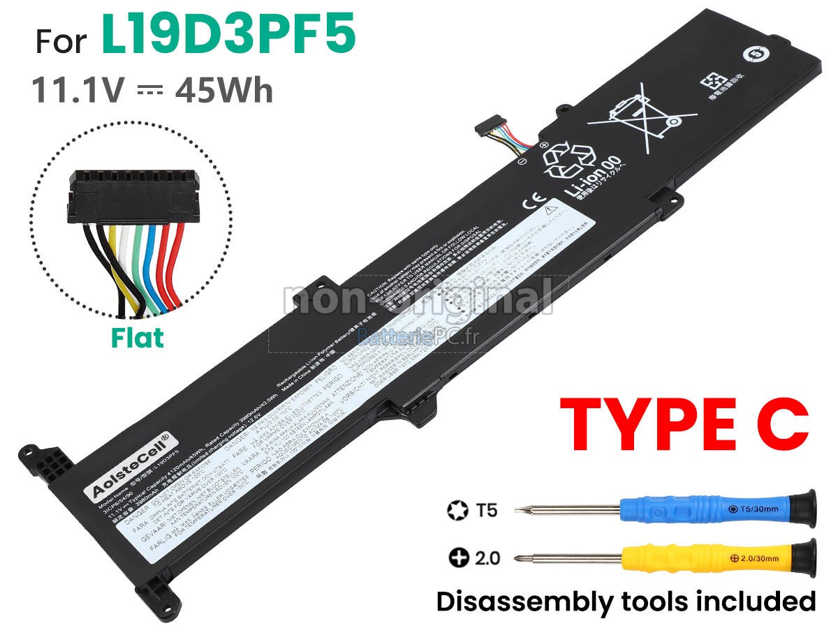 batterie pour Lenovo IdeaPad 3-15ADA05-81W1001HCF