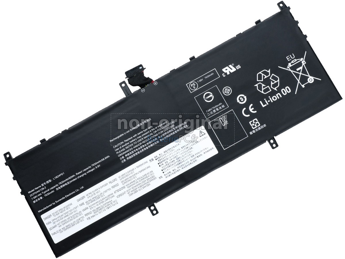 batterie pour Lenovo YOGA C640-13IML-81UE005RMX