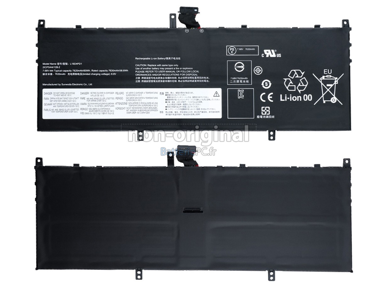 batterie pour Lenovo YOGA C640-13IML-81UE005RMX