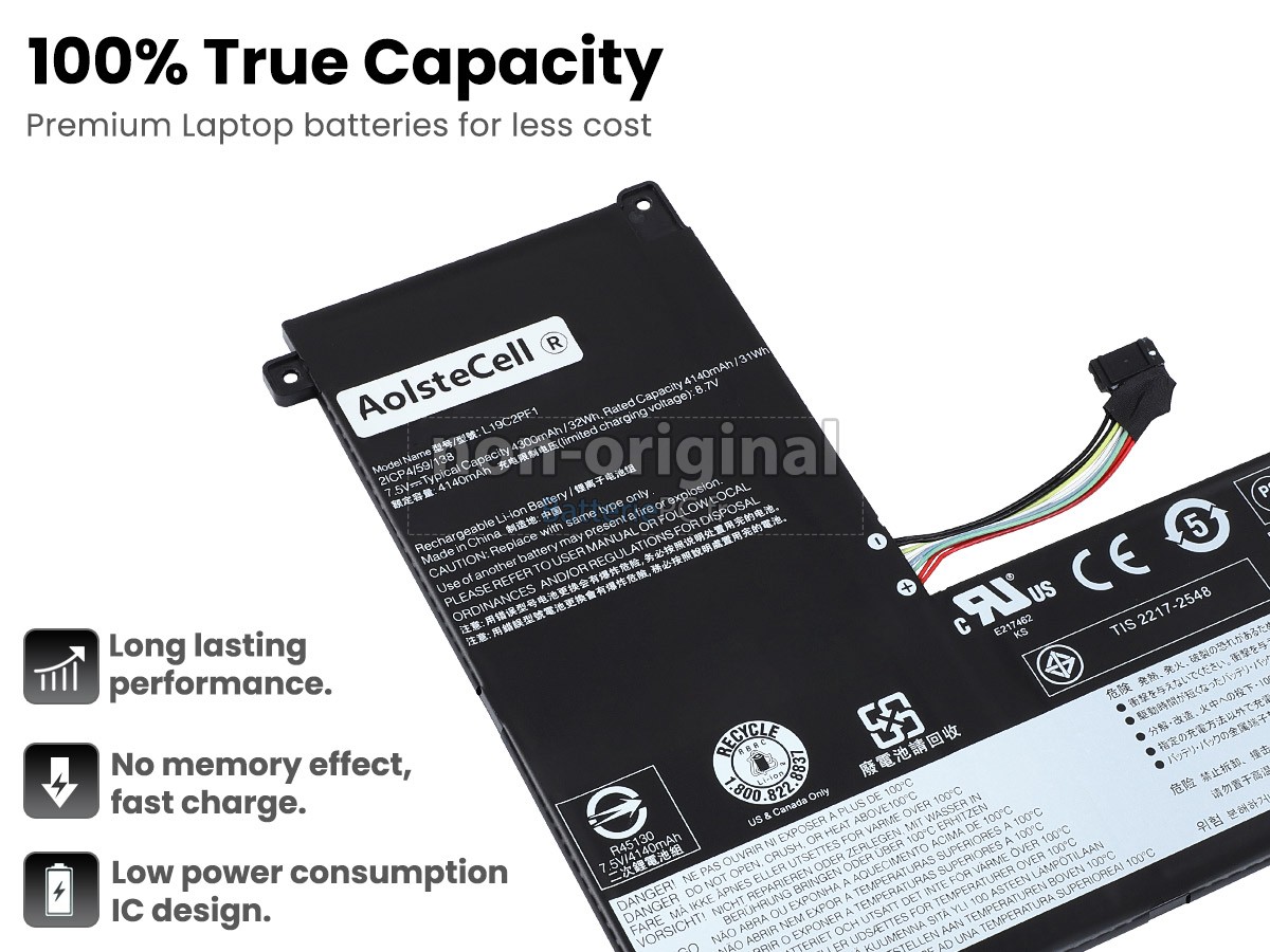 batterie pour Lenovo IdeaPad 1-11IGL05-81VT0024SB