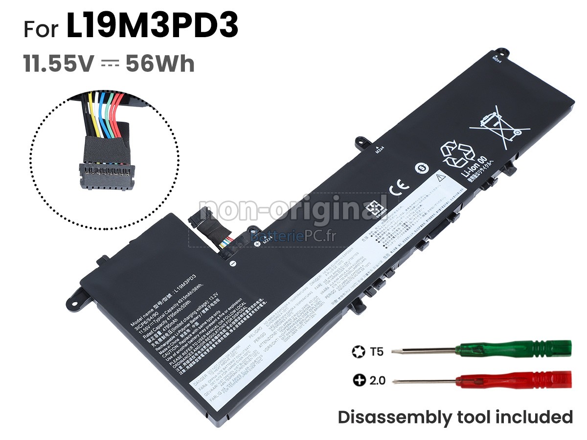 batterie pour Lenovo IdeaPad S540-13API-81XC0022JP