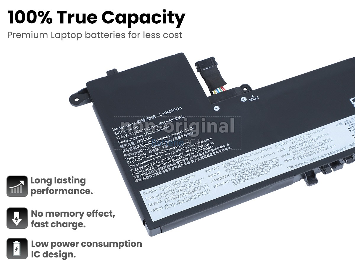 batterie pour Lenovo IdeaPad S540-13API-81XC0022JP