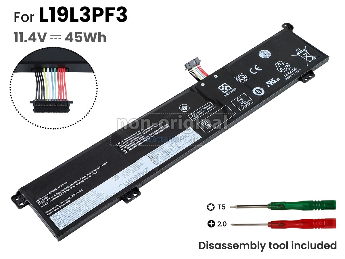 batterie pour Lenovo IdeaPad CREATOR 5 15IMH05-82D4
