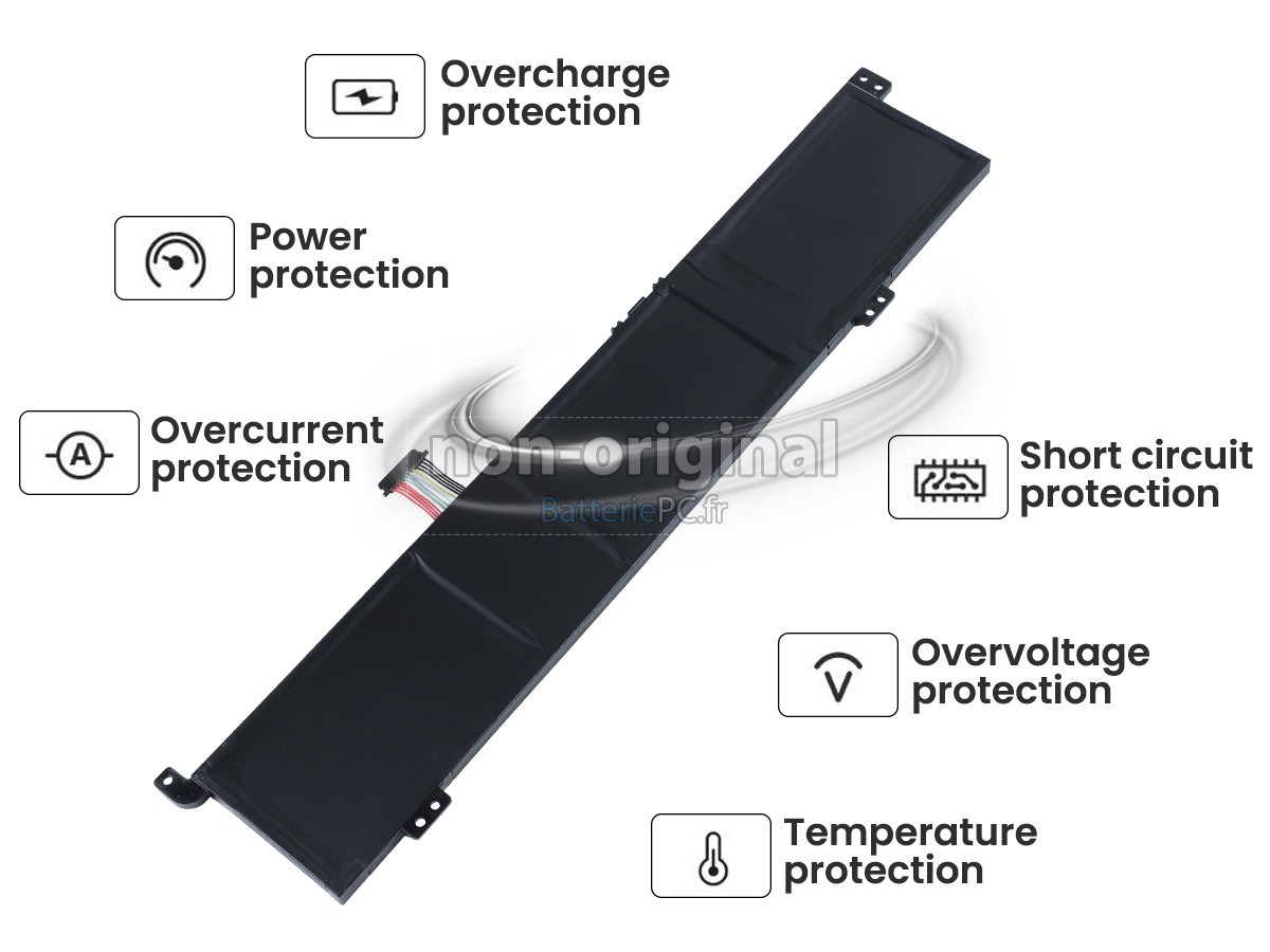 batterie pour Lenovo IdeaPad CREATOR 5 15IMH05-82D4