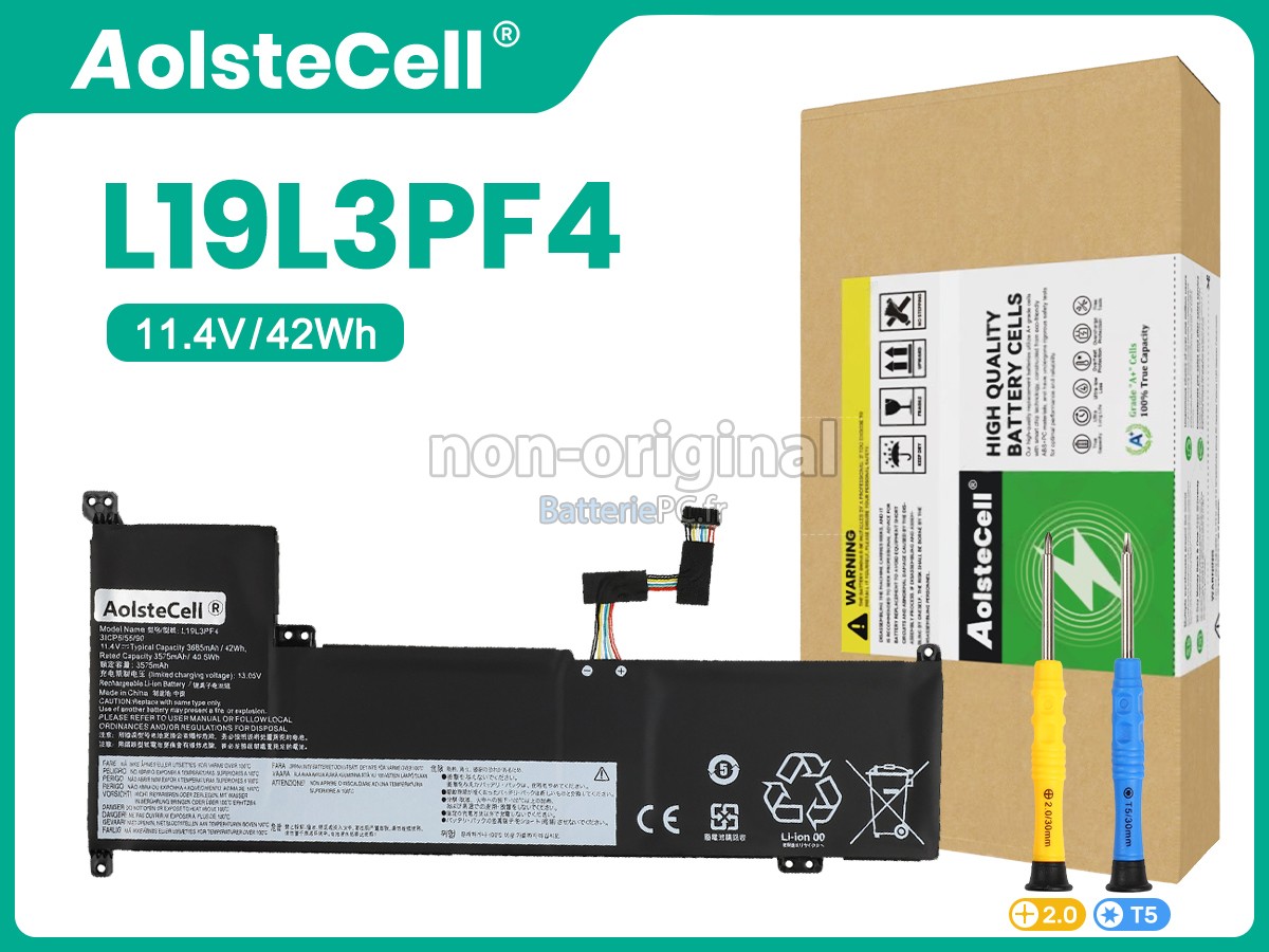 batterie pour Lenovo L19C3PF6