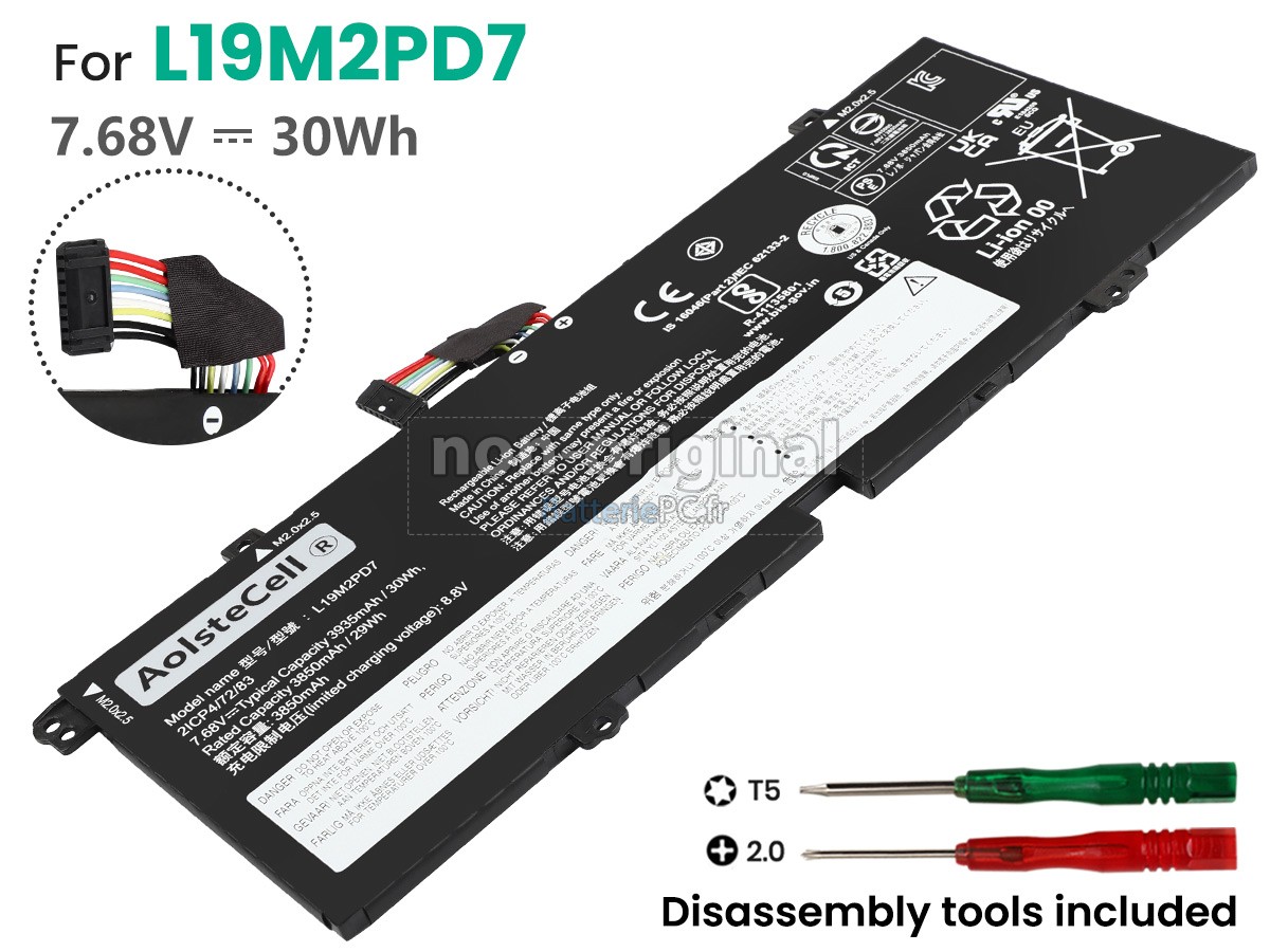 batterie pour Lenovo IdeaPad DUET 3 10IGL5-82AT008BAR