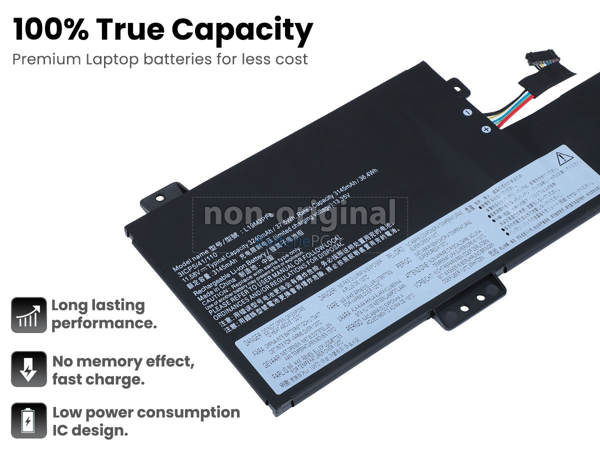 batterie pour Lenovo IdeaPad FLEX 3 11IGL05-82B20066GE