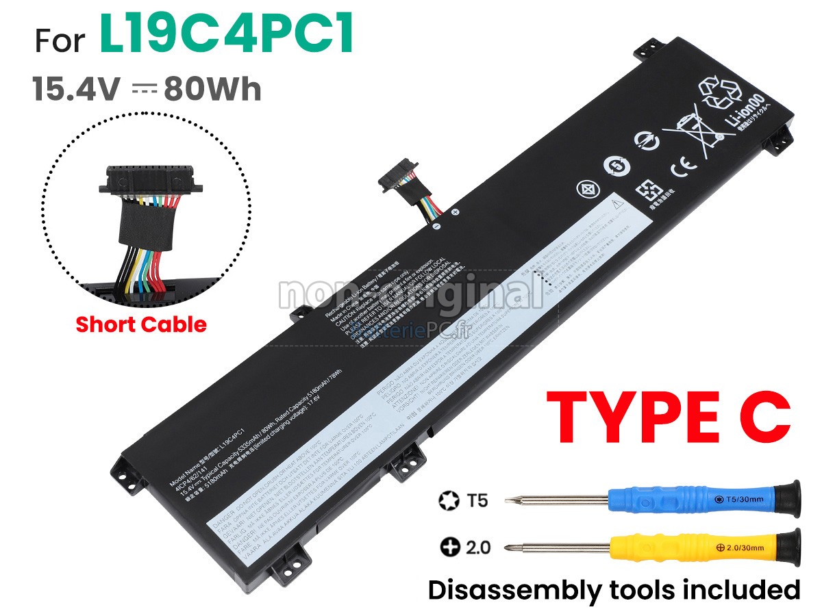 batterie pour Lenovo LEGION 5-17IMH05
