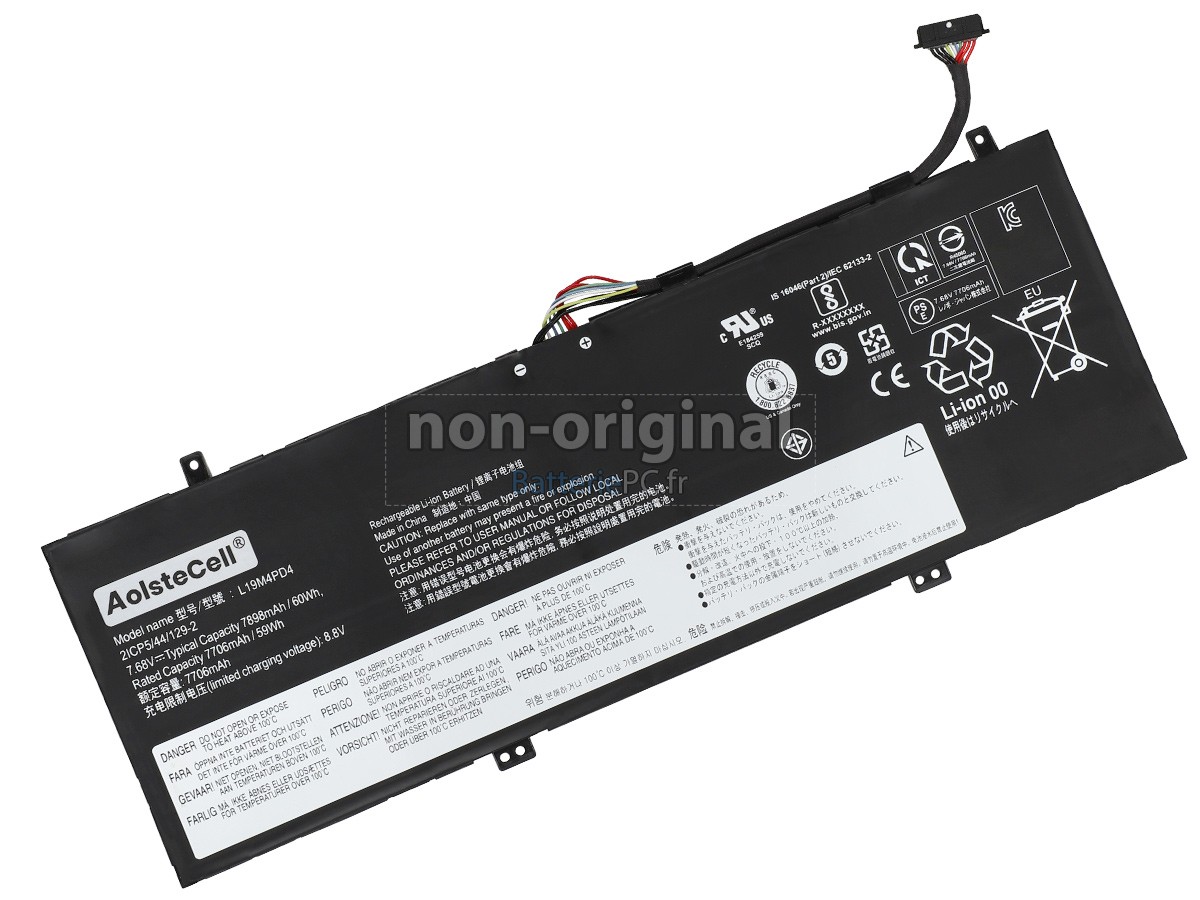 batterie pour Lenovo L19M4PD4