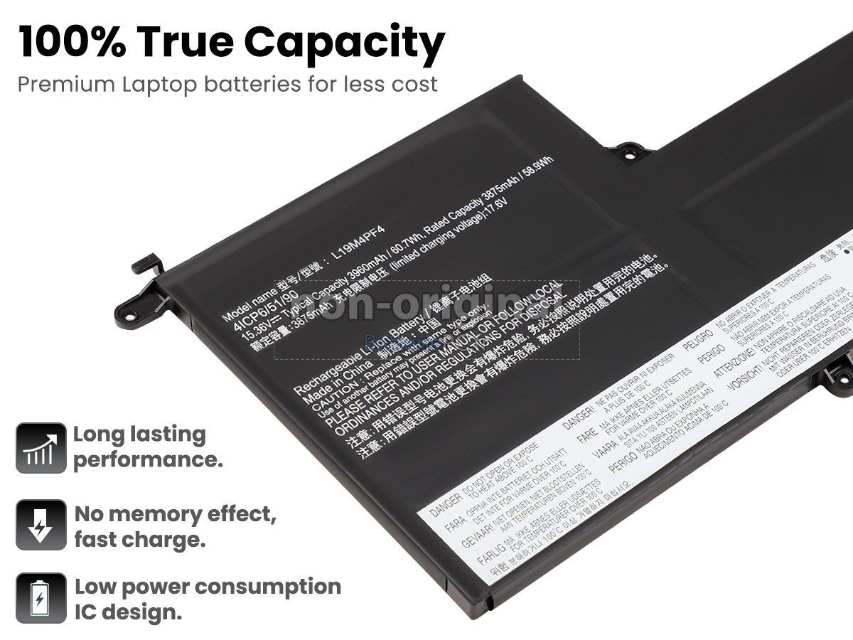 batterie pour Lenovo YOGA SLIM 7 14ARE05-82A2004VLM