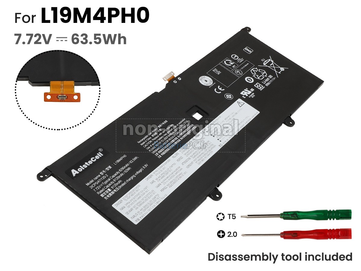 batterie pour Lenovo YOGA SLIM 9 14ITL5-82D1007VMJ