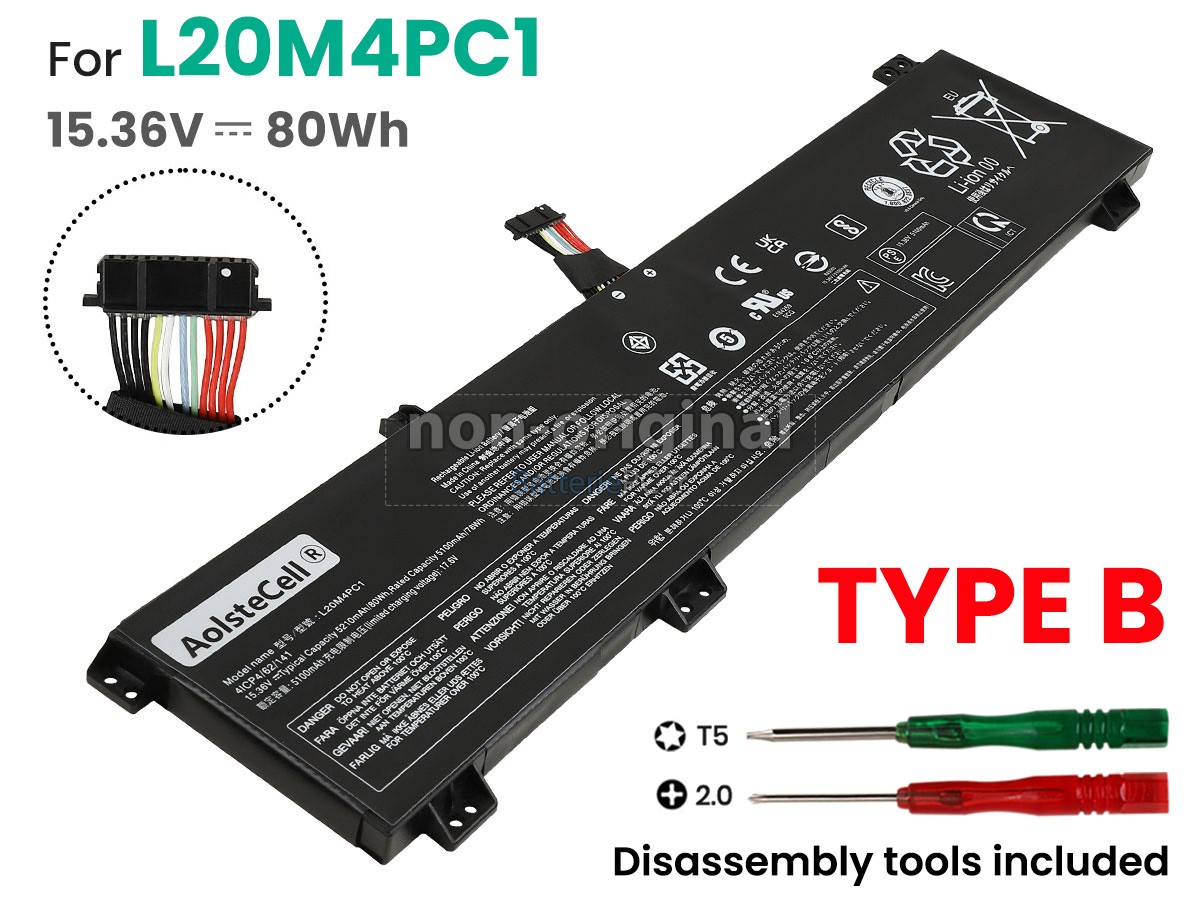 batterie pour Lenovo LEGION 5-15ACH6-82JW00FHHH