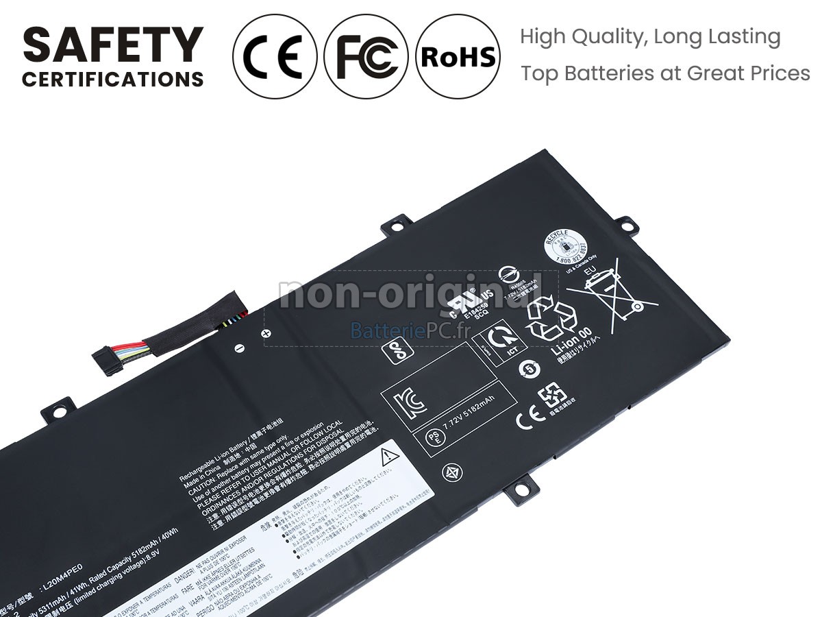 batterie pour Lenovo L20M4PE0