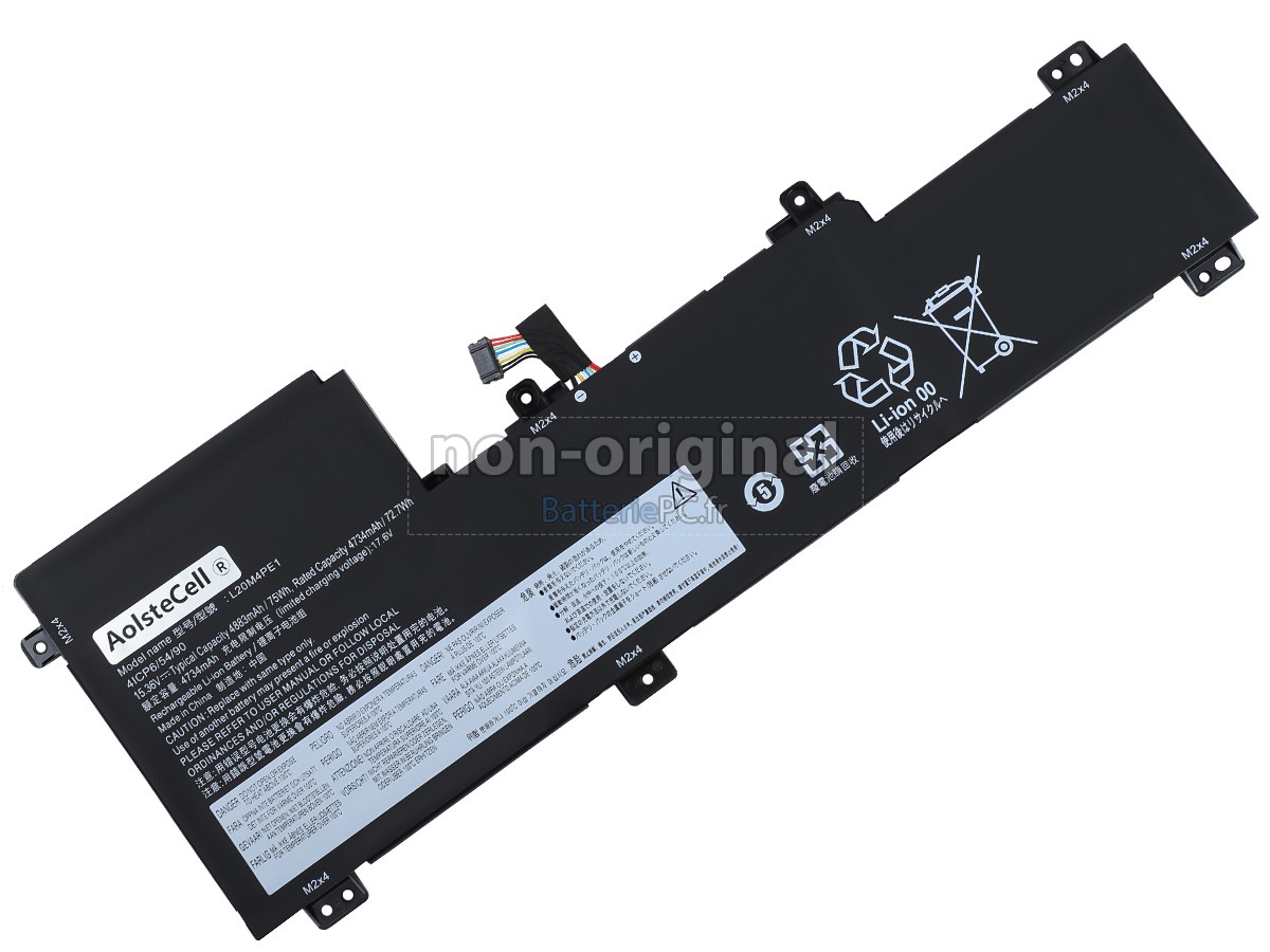 batterie pour Lenovo IdeaPad 5 PRO 16ARH7-82SN005XKR