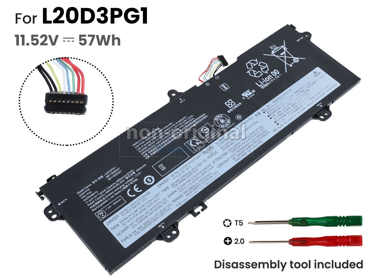 batterie pour Lenovo 14W GEN 2-82N9