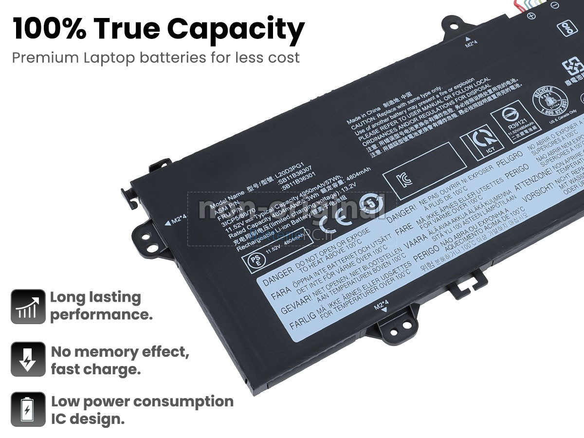 batterie pour Lenovo 14W GEN 2-82N9