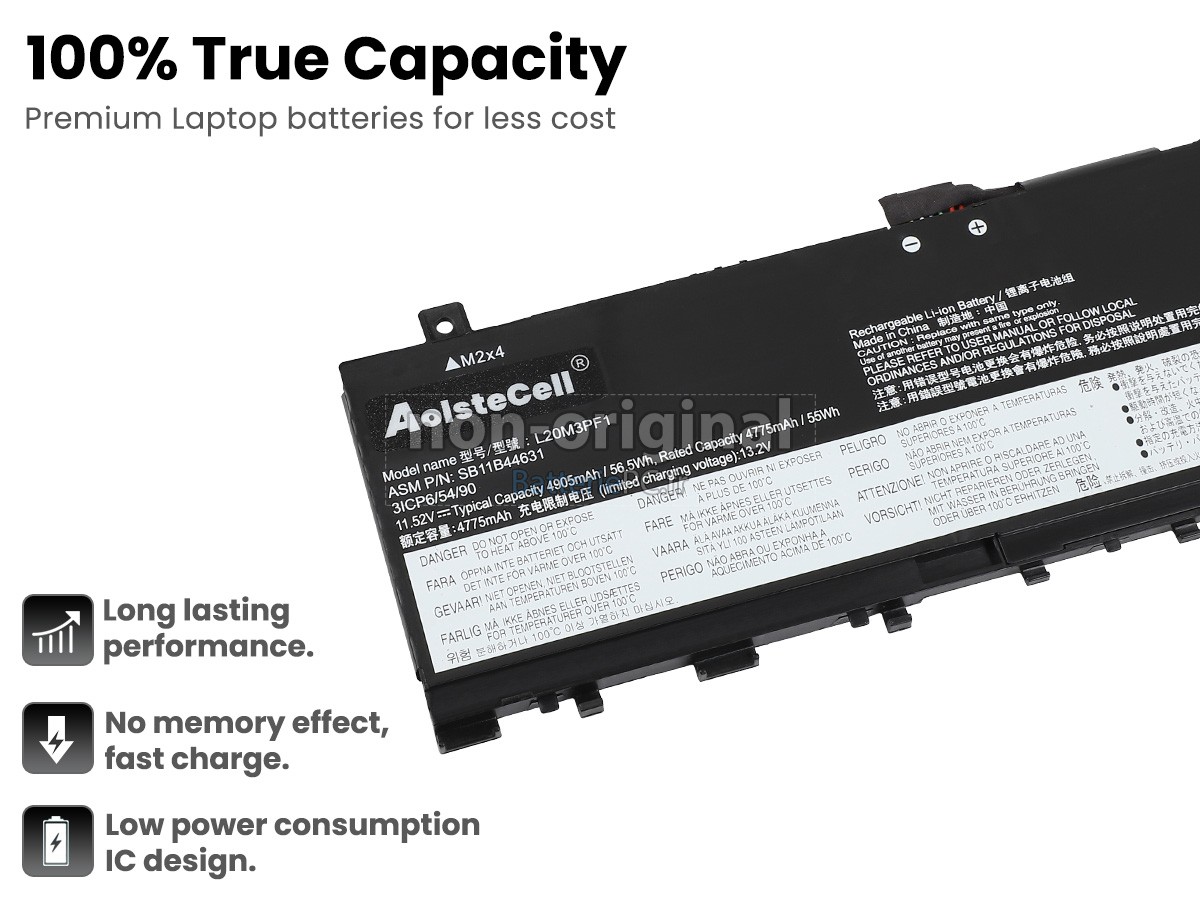 batterie pour Lenovo IdeaPad 5 PRO 14ACN6-82L700FMHH