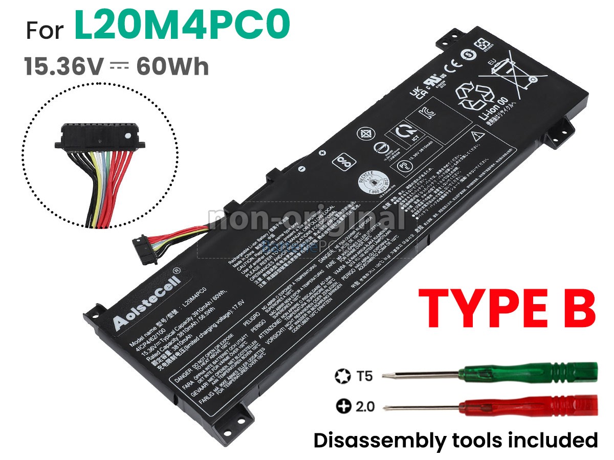 batterie pour Lenovo IdeaPad GAMING 3 15ACH6-82K201B9RA