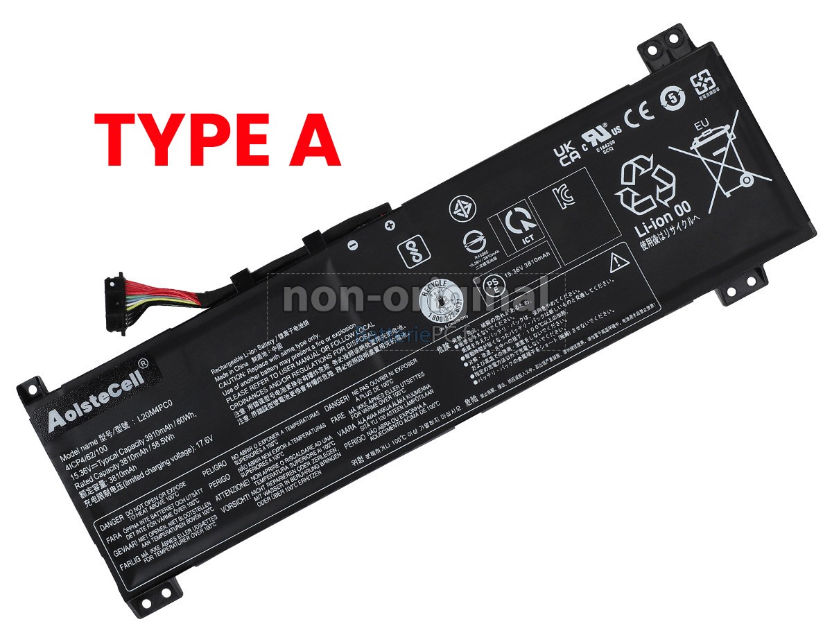 batterie pour Lenovo LEGION 5-15ACH6-82JW00FHHH
