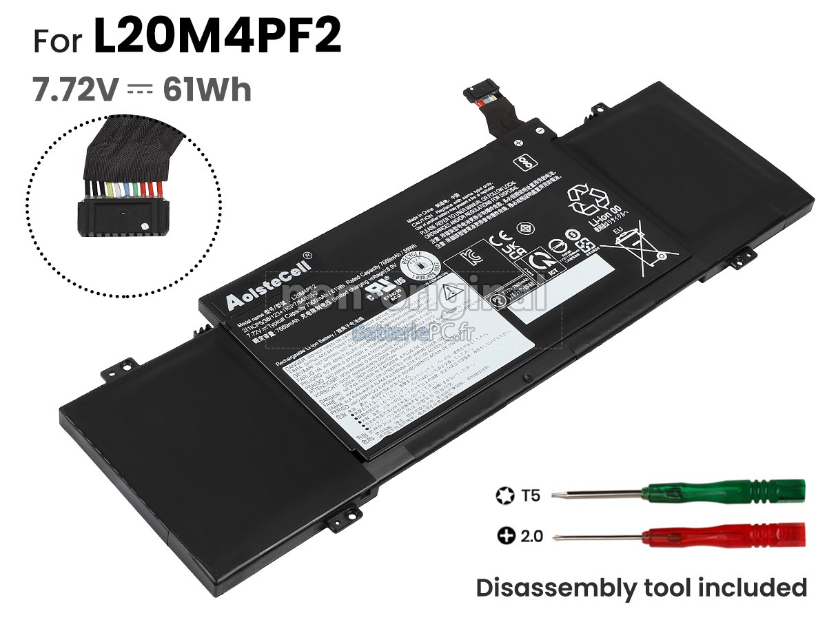 batterie pour Lenovo YOGA SLIM 7 CARBON 14ACN6-82L0006EHH