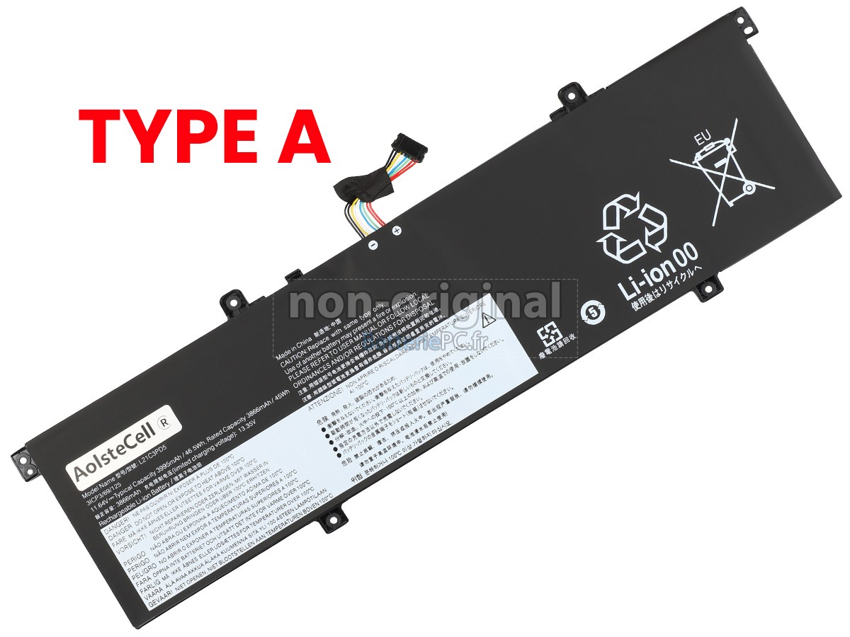 batterie pour Lenovo THINKBOOK 14 G4+ IAP-21CX0013RU