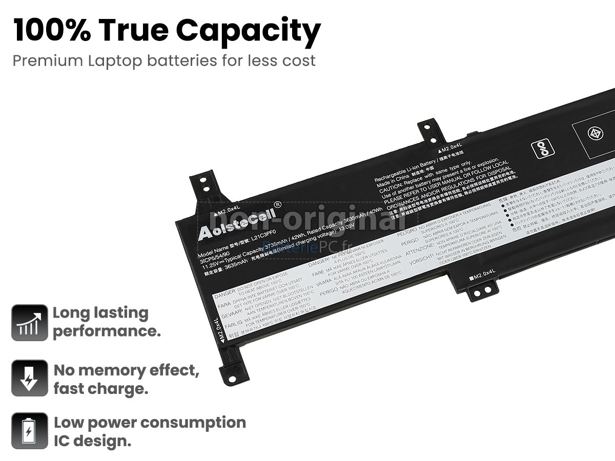 batterie pour Lenovo IdeaPad 1 15AMN7-82VG009AAX