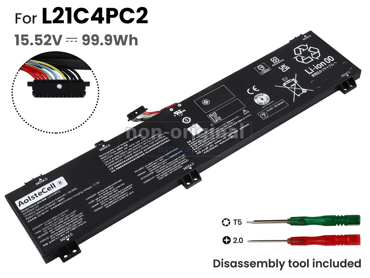 batterie pour Lenovo LEGION 7 16IAX7-82TD000YJP