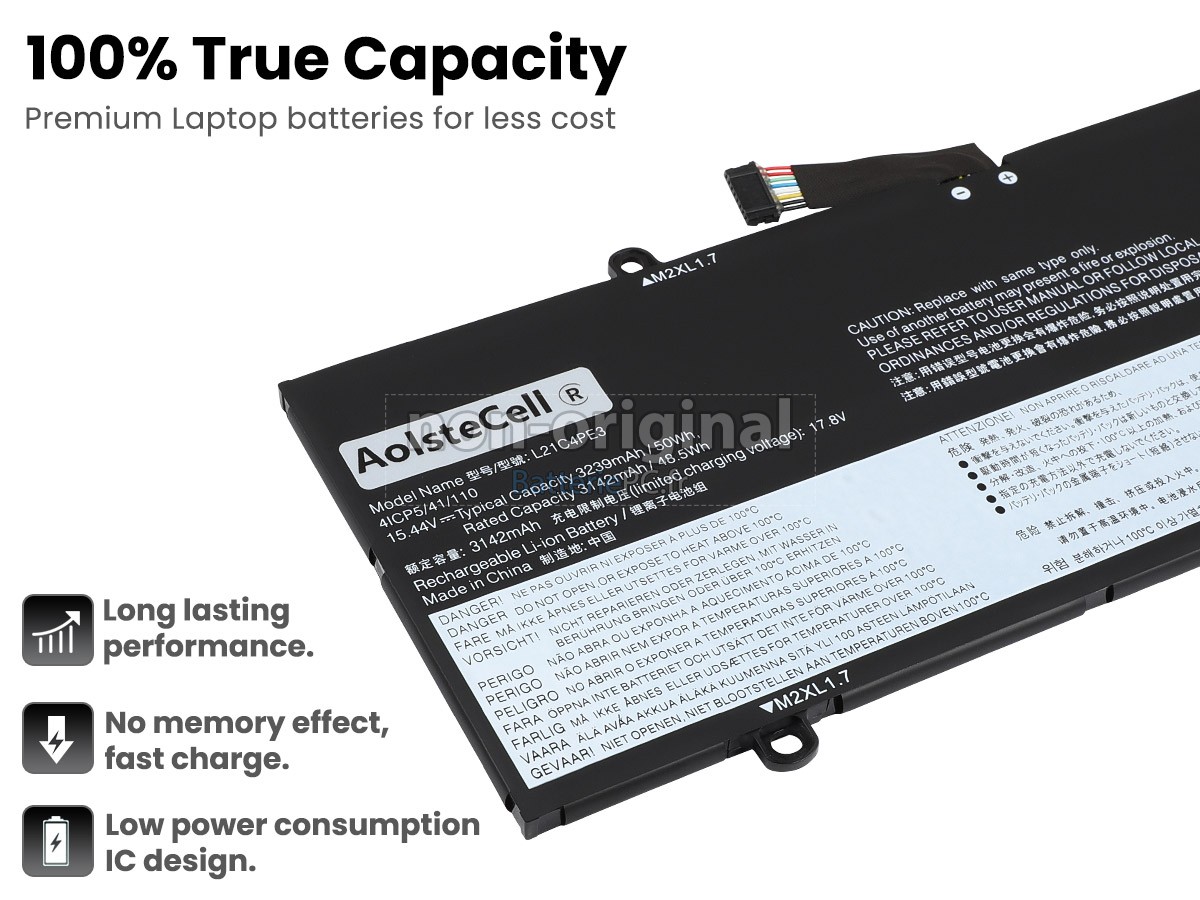 batterie pour Lenovo IdeaPad DUET 5 12IRU8-83B3003LFR