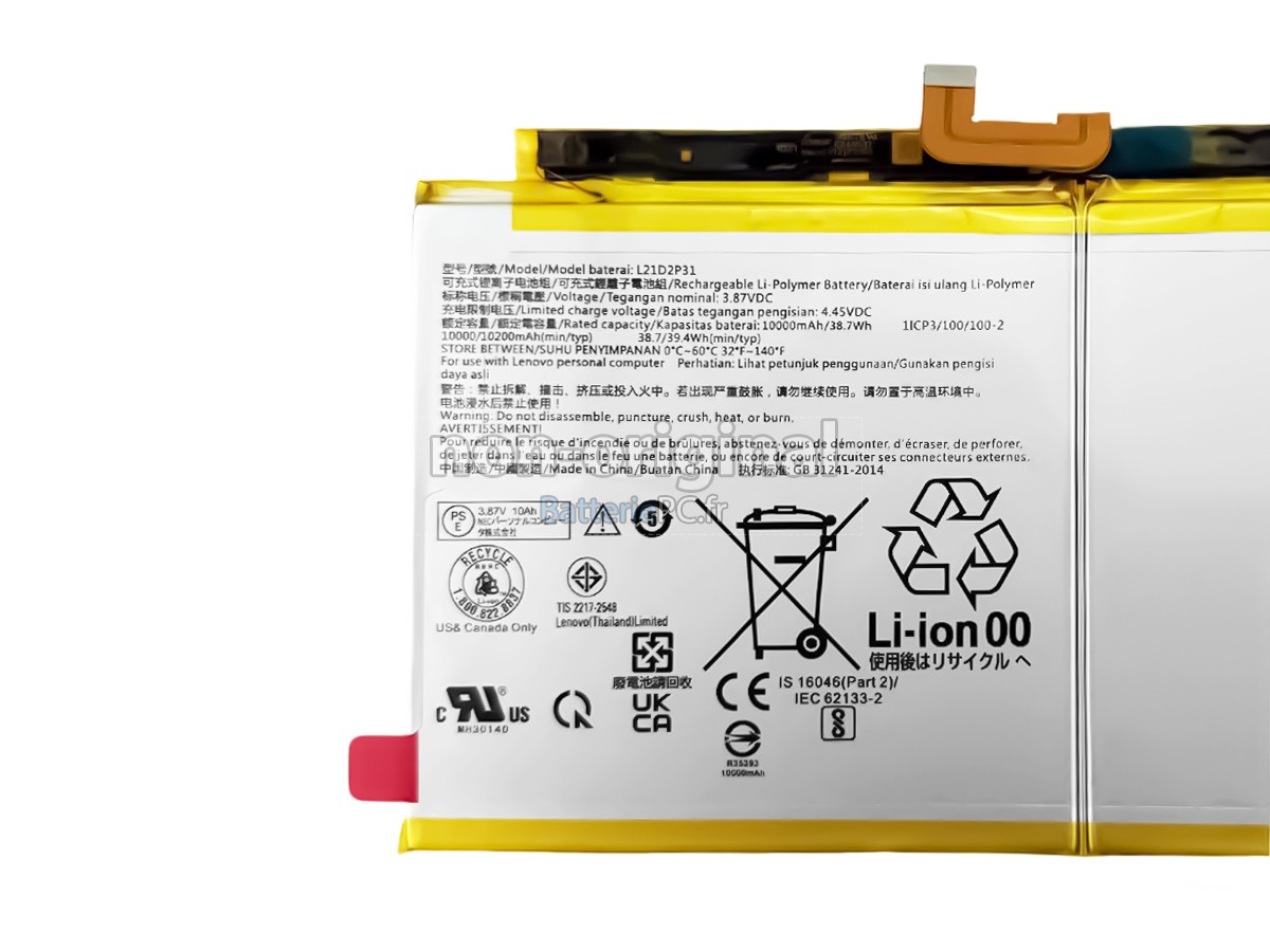 batterie pour Lenovo L21M2P31