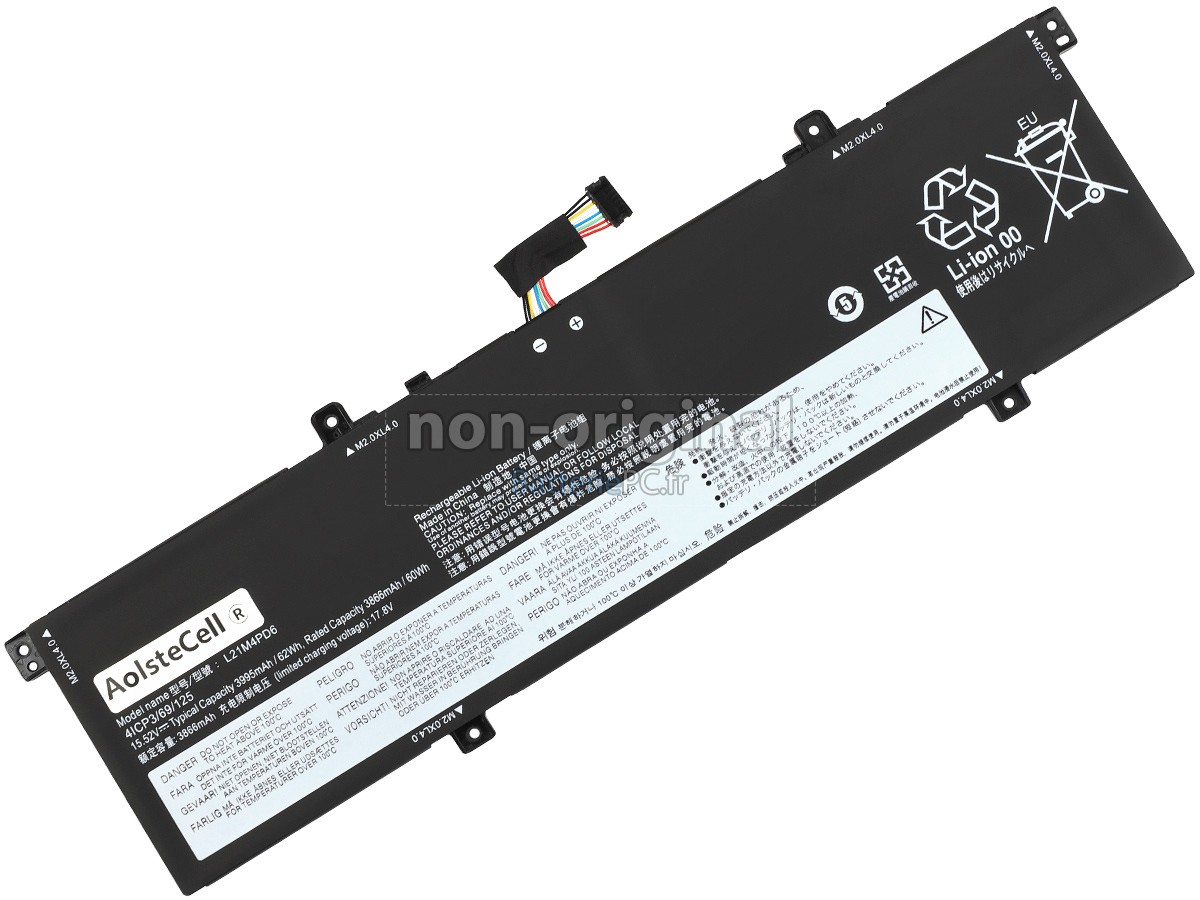 batterie pour Lenovo THINKBOOK 14 G4+ IAP-21CX0013RU