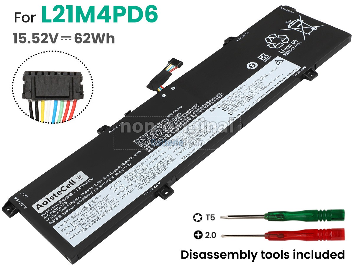 batterie pour Lenovo THINKBOOK 14 G4+ ARA-21D0000SHH