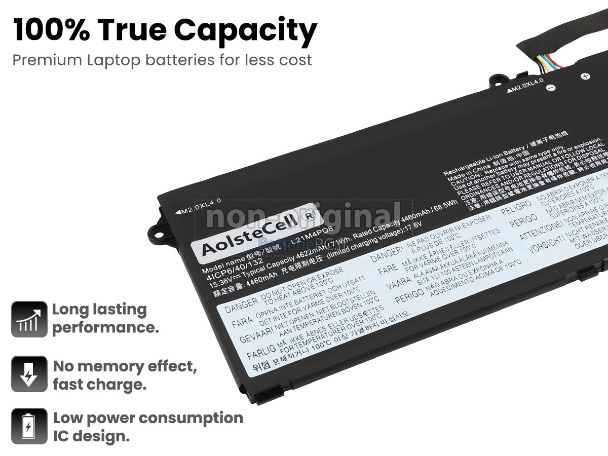batterie pour Lenovo THINKBOOK 16 G4+ IAP