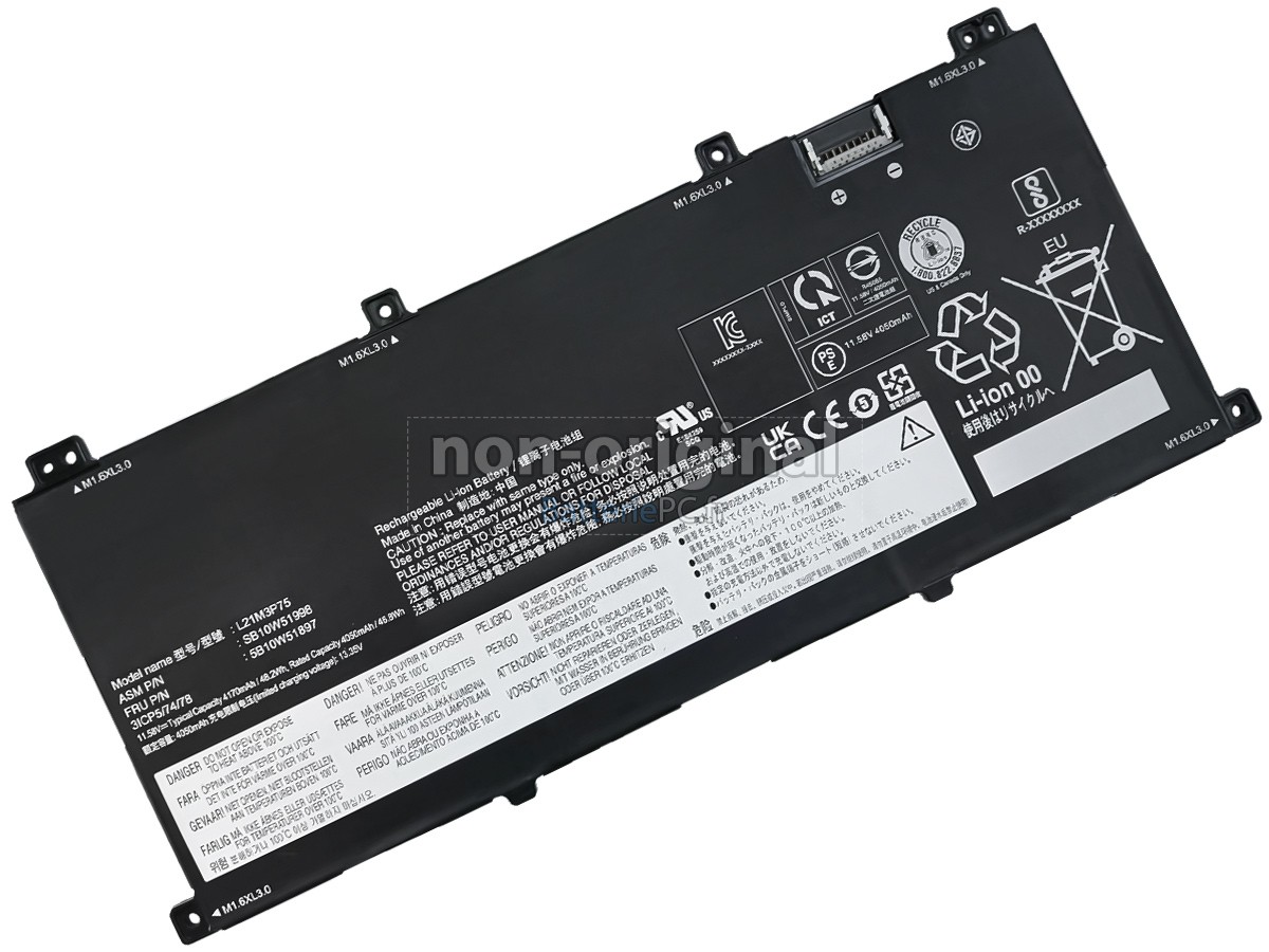 batterie pour Lenovo ThinkPad X1 FOLD 16 GEN 1 21ES0004JP
