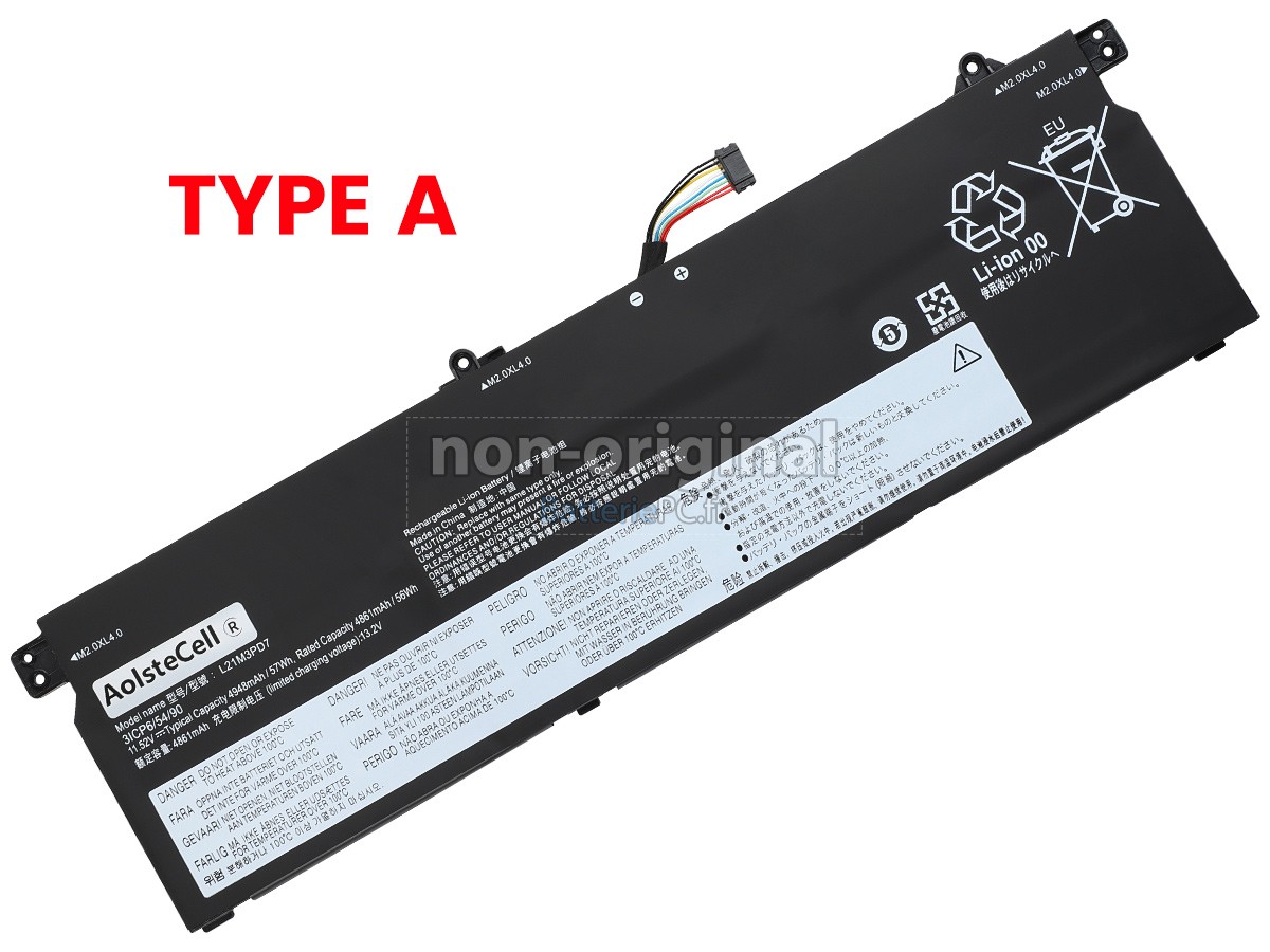 batterie pour Lenovo THINKBOOK 16 G4+ IAP