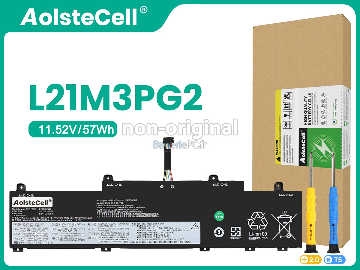 batterie pour Lenovo ThinkPad C14 GEN 1 Chromebook-21CA000SBR