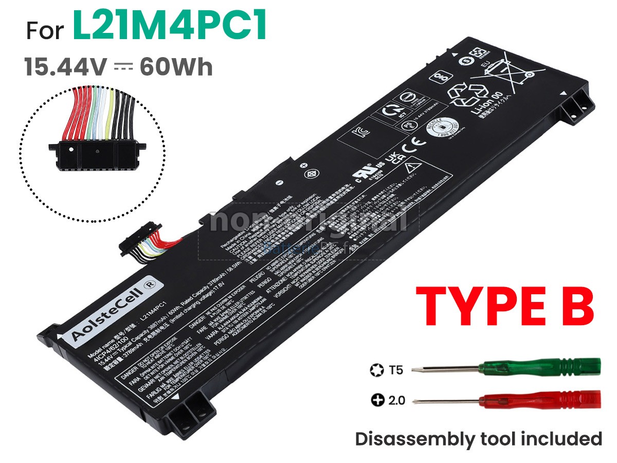 batterie pour Lenovo IdeaPad GAMING 3 15IAH7-82S9001WTA