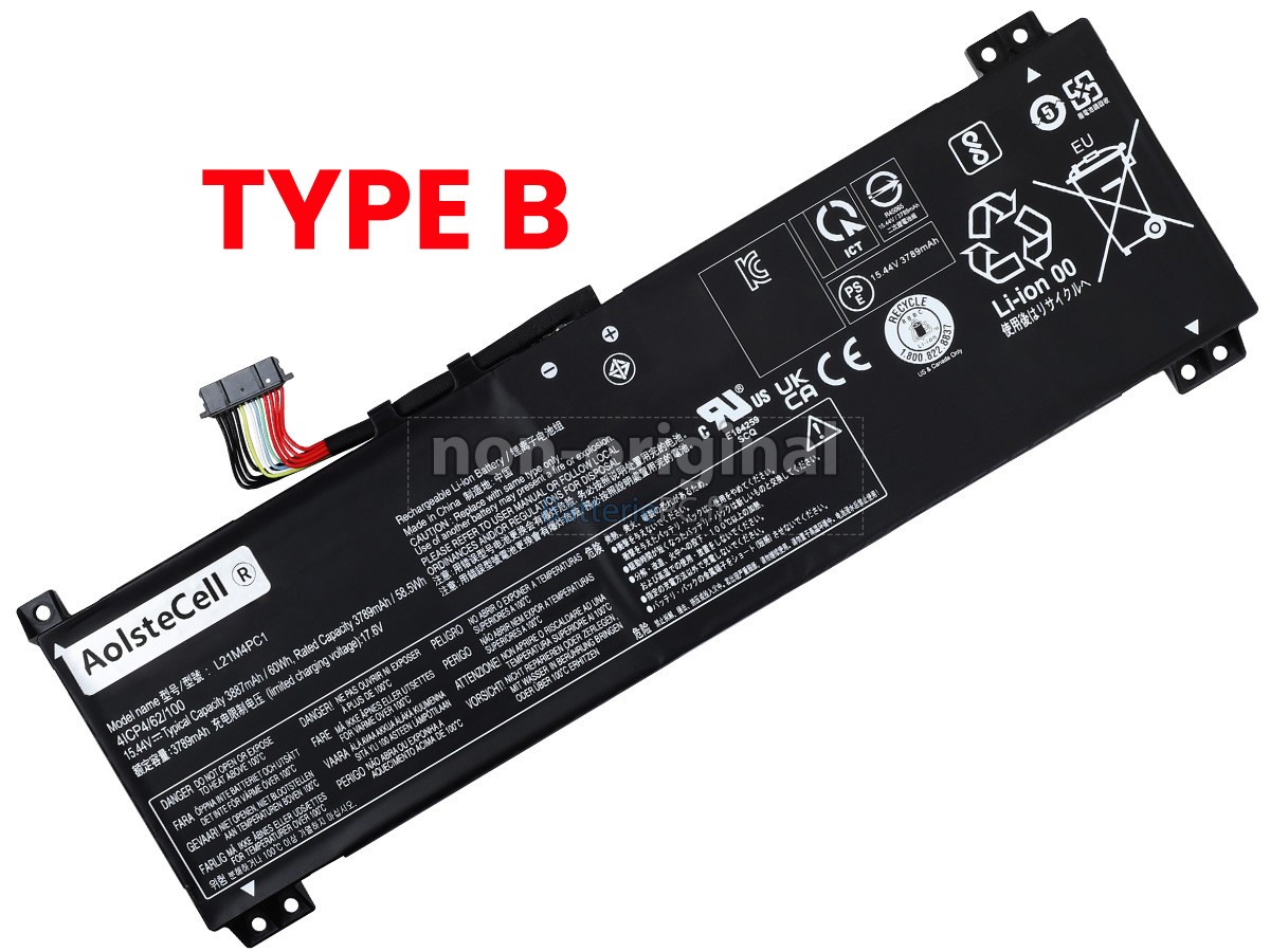batterie pour Lenovo IdeaPad GAMING 3 15IAH7-82S9001WTA