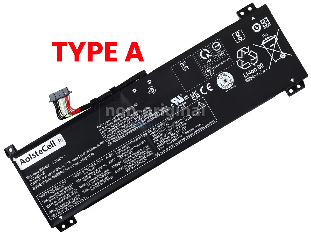 batterie pour Lenovo LEGION 5 15ARH7H-82RD0027TW