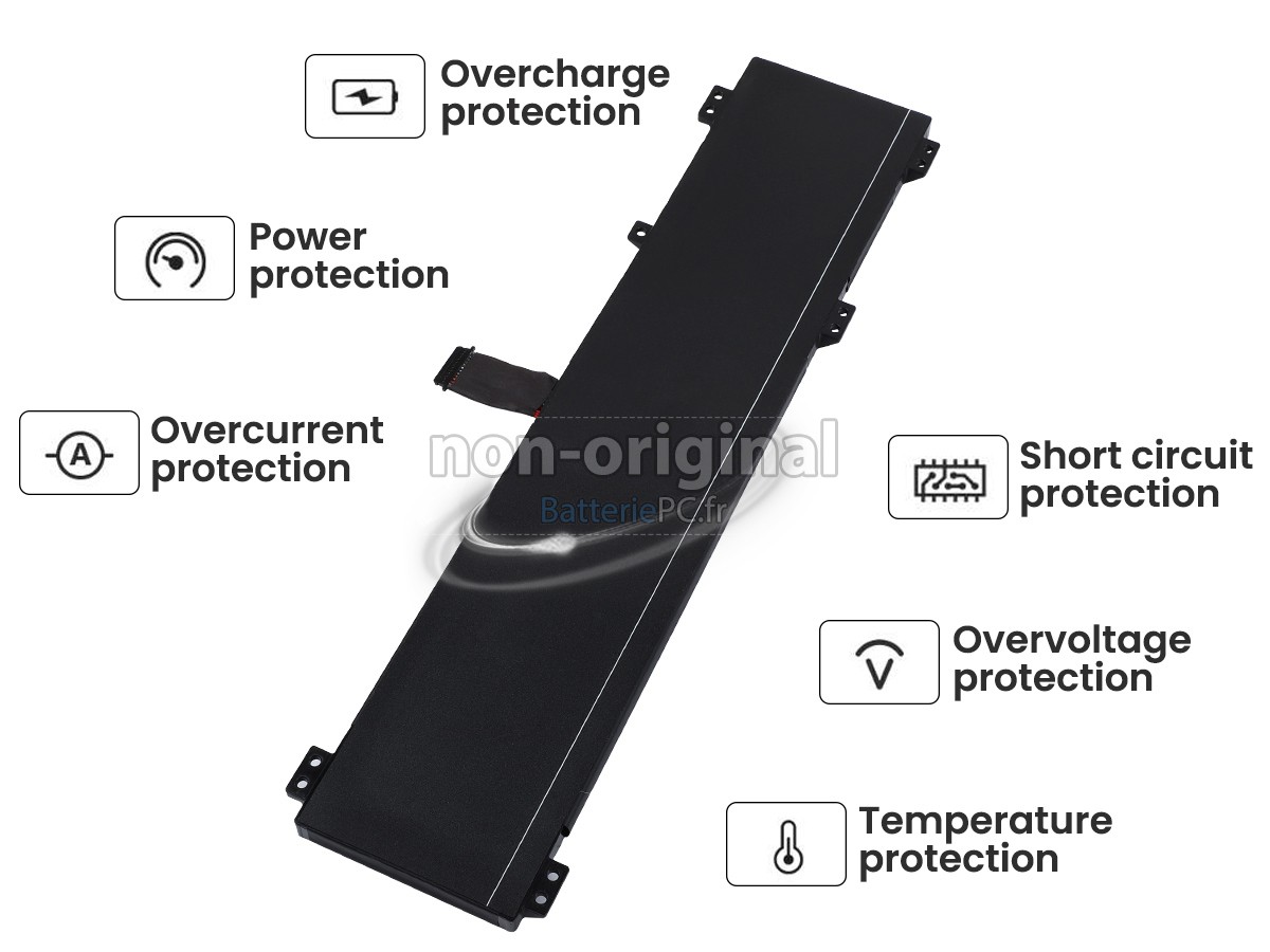 batterie pour Lenovo LEGION 5 15ARH7H-82RD0027TW