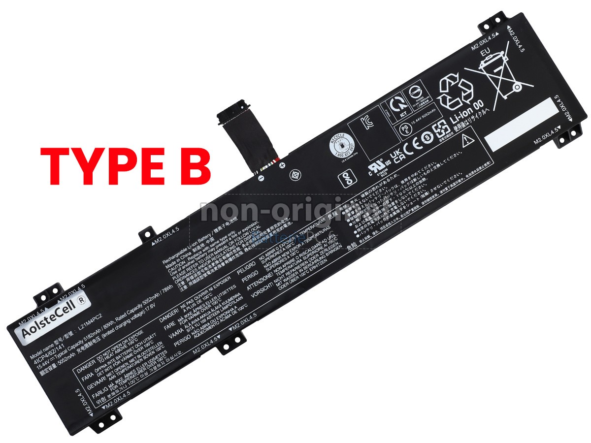 batterie pour Lenovo LEGION 5 15ARH7H-82RD0027TW